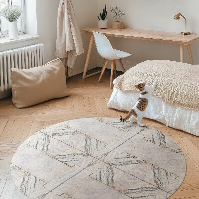 Vinyl rug Decorative stone tiles