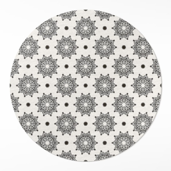 Pvc carpet Small mandalas oriental pattern boho