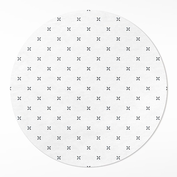 Vinyl rug Minimalist boho pattern