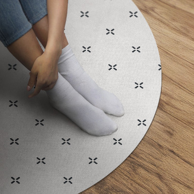 Vinyl rug Minimalist boho pattern