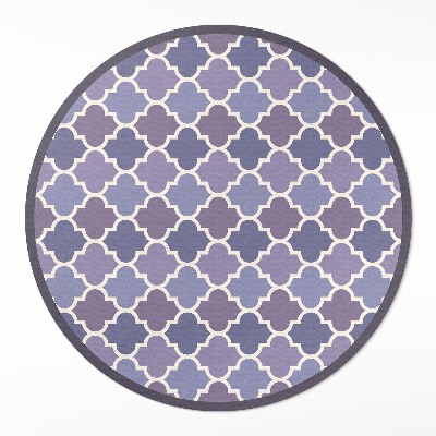 Vinyl rug Stylish tile elegant mosaic