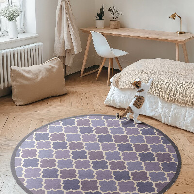 Vinyl rug Stylish tile elegant mosaic