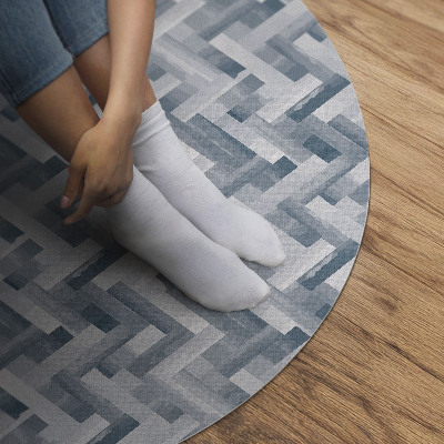 Pvc carpet Painted parquet herringbone pattern