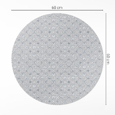 Pvc carpet Tiny mosaic ornamental details