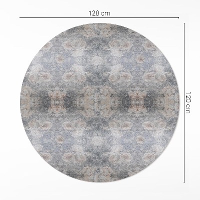 Pvc carpet Vintage style ornaments