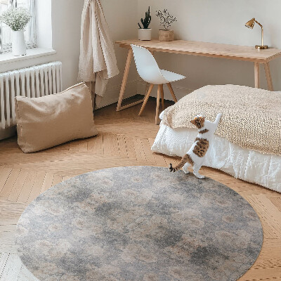 Pvc carpet Vintage style ornaments