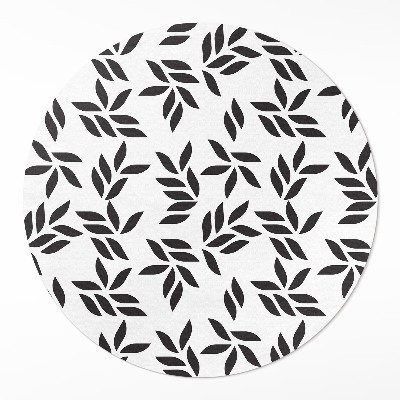 Vinyl rug Minimalist petal pattern
