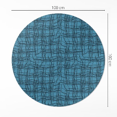 Vinyl floor rug Pattern fabric irregular thread material