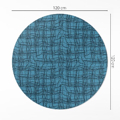 Vinyl floor rug Pattern fabric irregular thread material