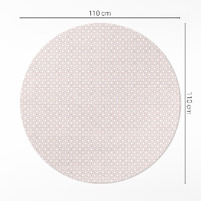 Pvc rug Tiny mosaic in pastel colors
