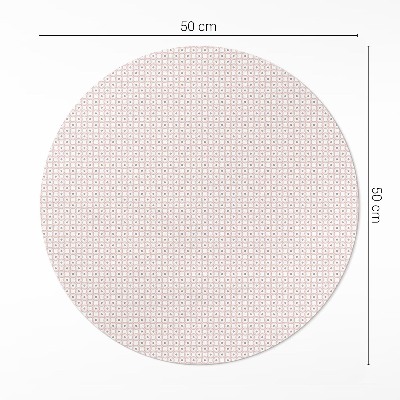 Pvc rug Tiny mosaic in pastel colors