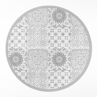 Pvc carpet Ornamental tile fashion mosaic