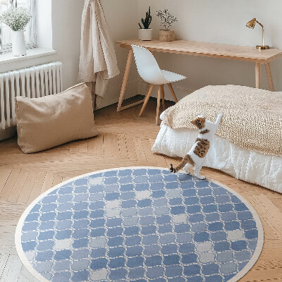 Vinyl floor rug Mediterranean mosaic fine tiles