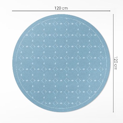 Vinyl rug Tiny delicate regular pattern