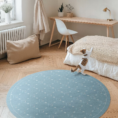 Vinyl rug Tiny delicate regular pattern
