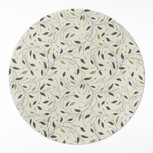 Pvc rug Tiny petals delicate climbing plants