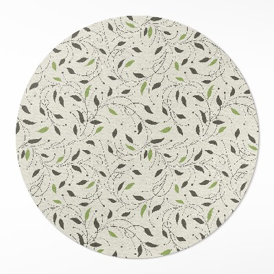 Pvc rug Tiny petals delicate climbing plants