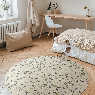 Pvc rug Tiny petals delicate climbing plants