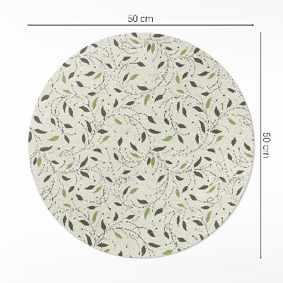 Pvc rug Tiny petals delicate climbing plants