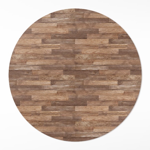 Vinyl rug Stylish wooden parquet flooring
