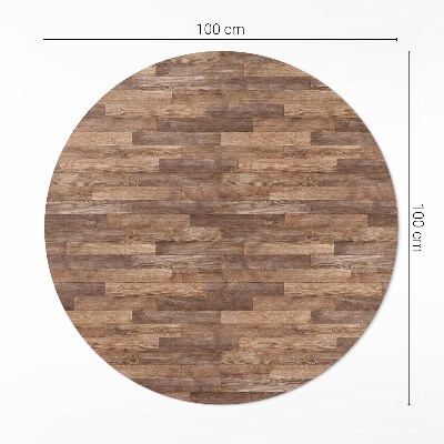 Vinyl rug Stylish wooden parquet flooring
