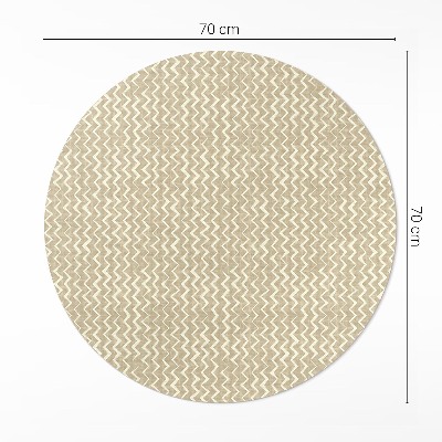 Pvc carpet Irregular ornaments design boho