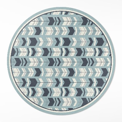 Pvc carpet Boho arrow Indian pattern