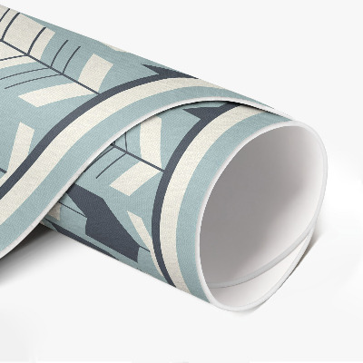Pvc carpet Boho arrow Indian pattern
