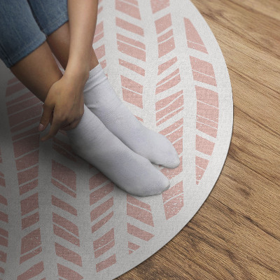 Vinyl floor rug Indian pattern pastel boho