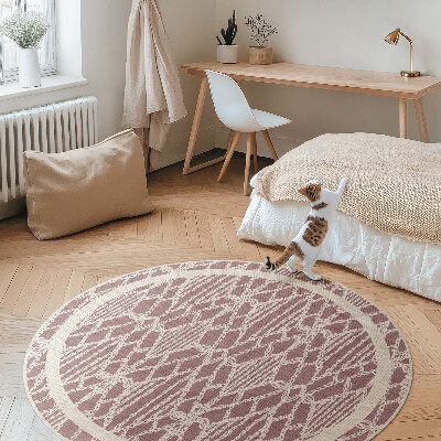 Pvc carpet Lace Regular Pattern
