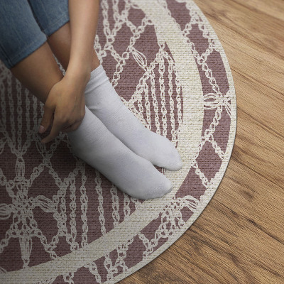 Pvc carpet Lace Regular Pattern