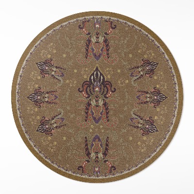Vinyl floor rug Floral Plant Ornaments