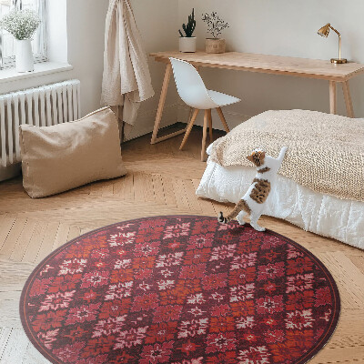 Pvc carpet Vegetable decorative chessboard