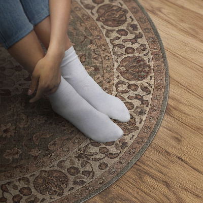 Vinyl rug Ornaments inspired by Persian art