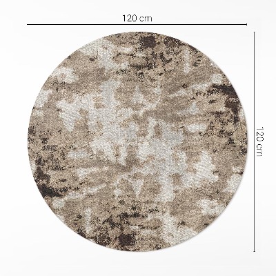 Pvc rug Vintage brown patches