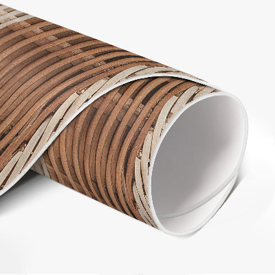 Pvc rug Wicker basket