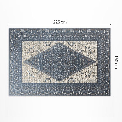 Vinyl floor rug Arabic ombré vintage ornamental pattern