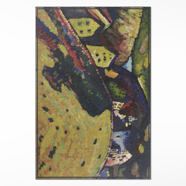 Pvc carpet Houses in Murnau - Wassily Kandinsky