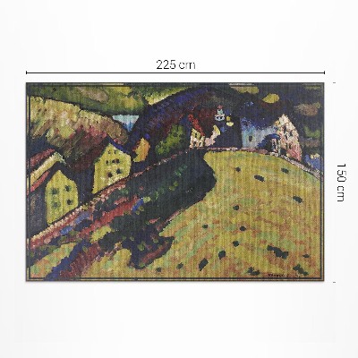 Pvc carpet Houses in Murnau - Wassily Kandinsky