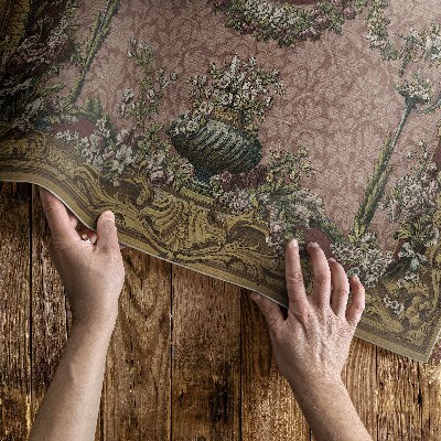 Pvc rug Polychromy by Albert Racinet