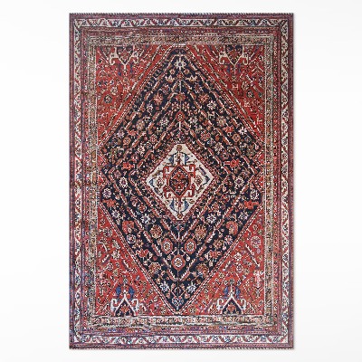 Vinyl rug Turkish-Persian pattern in vintage style