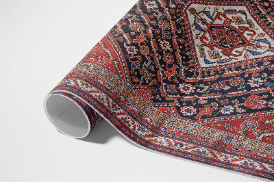 Vinyl rug Turkish-Persian pattern in vintage style
