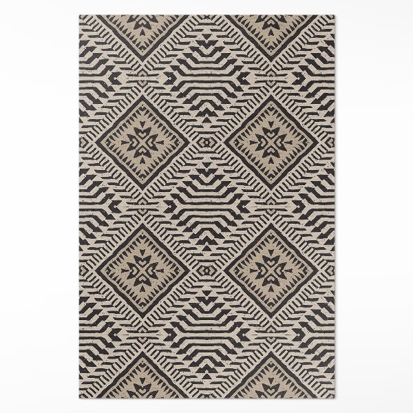 Pvc carpet Indian boho ornament design