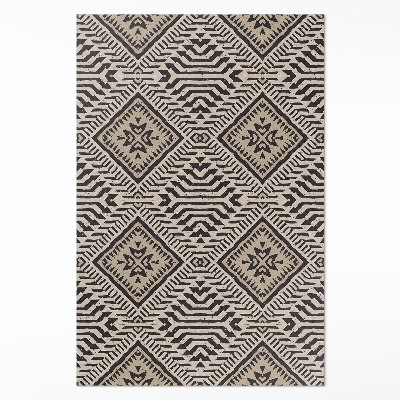 Pvc carpet Indian boho ornament design
