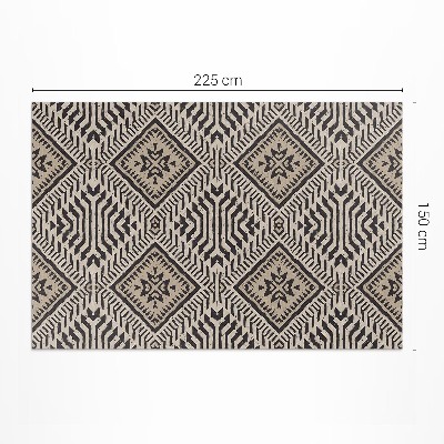 Pvc carpet Indian boho ornament design