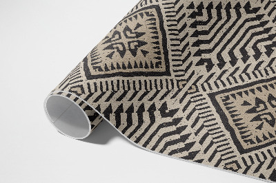Pvc carpet Indian boho ornament design