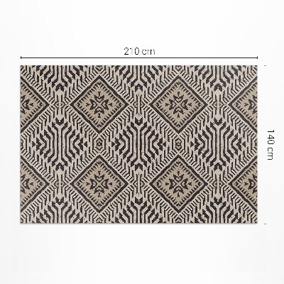 Pvc carpet Indian boho ornament design