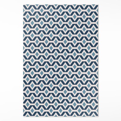 Vinyl floor rug Geometric pattern ornaments