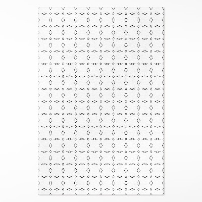 Vinyl rug Minimalist modern ornaments