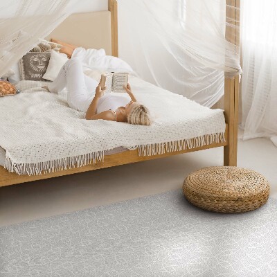 Vinyl floor rug Linear pattern minimalist decoration
